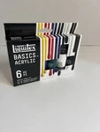 Liquitex Basics Tube Acrylic Paint Set, 22ML, 0.7 Fl Oz (pack Of 6), Multi. Fixed Price $16.00.