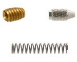 Iwata I-1251 Needle Packing Screw, I-1201 Chucking Nut, I-1351 Spring. Fixed Price $24.00.