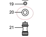 Iwata Valve Ring For Sparmax Airbrush SP.020 / 020X. Fixed Price $12.79.