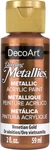 Deco Art DM-DA072 Dazzling Metallics Acrylic Paint 2OZ-VENETIAN Gold (6PK). Fixed Price $21.29.