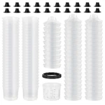 Disposable Paint Spray Gun Cups Liners And Lid System 6 Ounce (200ML) Kit Wit.... Fixed Price $62.15.