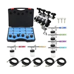 Ophir 6PCS Different Color 0.35MM Dual Action Airbrush Guns Set Kit With 4-AI.... Fixed Price $168.73.