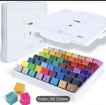 Himi Gouache Set 56 Colors Non Toxic New Shipping Included. Fixed Price $56.90.