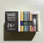 Liquitex Basics Acrylic Paint Set, 24 22ML (0.74-OZ) Tube. Fixed Price $28.99.