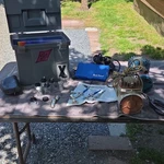 Paasche D500 Diaphragm Compressor W/ Airbrushes & Accessories Set. Fixed Price $37.50.