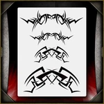 Tribal 6 Airbrush Stencil Template Airsick. Fixed Price $14.99.