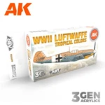 Interactive: Wwii Luftwaffe Tropical Colors - Acrylic Paint Set AK11719. Fixed Price $21.35.