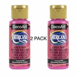 Decoart Americana Acrylic 2OZ Carousel Pink - Pack Crafts, Painting. Fixed Price $6.20.