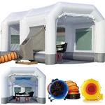 Gorillaspro Inflatable Paint Booth 16.5X10X8FT Air Draft Device & Axial Fan. Fixed Price $1099.99.
