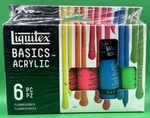 Liquitex Basics 6 Tube Acrylic Paint Set, 22ML, Fluorescent. Fixed Price $19.95.