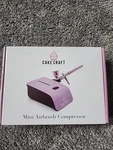 Cake Craft Mini Airbrush Compressor. Fixed Price $39.99.
