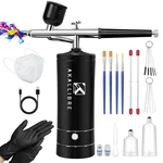 Akallibre Airbrush Kit With Compressor, 48PSI High-pressure Non-clogging Airb.... Fixed Price $24.22.