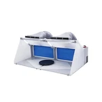 Ophir 2 Sets Of Airbrush Spray Booth Kit With 6 Led Lights And Exhaust Exte.... Fixed Price $302.37.