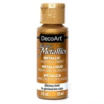 Decoart Dazzling Metallics Acrylic Paint 2 Fl Oz Glorious Gold Crafts. Fixed Price $9.89.