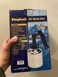 King Craft Air Spray Gun 1QT Nob Bleeder Type 1.5-4 Cfm Required Easy Clean. Fixed Price $20.00.