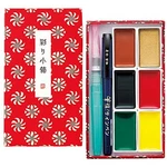 Kuretake Irodori Kobako Red, Gansai Tambi 6 Colors Set, Handcrafted,. Fixed Price $22.69.