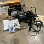 Iwata Studio Series IS-850 Smart Jet Air Compressor With New Pistol Grip Filter. Fixed Price $100.00.