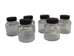 Badger Air-brush Co. 50-0053B 2-OUNCE Jar And Cover, Box Of 6,BLACK. Fixed Price $42.16.