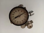 Vintage Paasche Double Port Regulator With Aschroft 60 Psi Pressure Guage. Fixed Price $25.00.