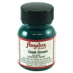 Angelus Brand Acrylic Dark Green - 1 Fl.oz. Fixed Price $10.50.