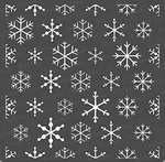 Craftreat Reusable Snowflake Background Stencils For Painting On Wood, Canvas.... Fixed Price $13.78.