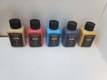 Arteza Acrylic Paint Gold, Red, Blue, Violet, Yellow, 33.8 Floz Each -lot Of 5. Fixed Price $99.95.
