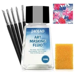 Jaojao Masking Fluid For Watercolor Painting, Oz (pack Of 1), White. Fixed Price $15.78.