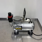 Central Pneumatic 93657 Oilless Airbrush Compressor Max. 58 Psi Motor 1,750 Rpm. Fixed Price $85.00.