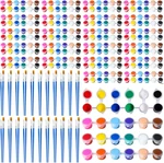 25 Pack Mini Acrylic Paint Set, 350 Pcs Kids Kit Container Strips Storage,. Fixed Price $46.99.