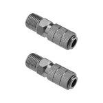 2PCS Quick Release Airbrush Disconnect Coupling Adapter 1/8 Inch Dis.... Fixed Price $21.77.
