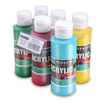 Sargent Art Primary Acrylic Paint Set, 4 Ounce Fl Oz (pack Of 6),. Fixed Price $9.88.