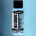 Decoart Extreme Sheen Metallic Paint 2OZ - Sky Blue Topaz. Fixed Price $7.14.