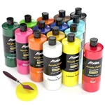Abeier Large Bulk Acrylic Paint Set, 15 Colors (473 ML/16 Fl Oz), Matte Finis.... Fixed Price $77.72.