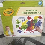 Crayola Washable Finger Paint Set Toddler Kit, 4. Fixed Price $23.00.