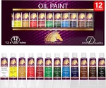 Myartscape Oil Paint Set, Colors, X 0.4 Fl Oz (12 Ml) Tubes, Lightfast Hea. Fixed Price $19.01.