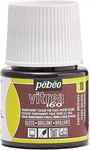 Pebeo Vitrea 160, Glossy Glass Paint, 45 Ml Bottle - Earth Brown. Fixed Price $20.99.