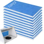 U0U 10PCS Paint Booth Filters Portable Spray Exhaust, 16X7.25". Fixed Price $55.61.