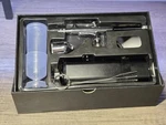 Imyyds Airbrush Kit W Compressor And Cord Hose - Broken Tip For Parts Only. Fixed Price $14.00.
