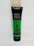 Liquitex Basics Acrylic Paint Light Green Permanent 118ML 1046312. Fixed Price $9.00.