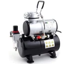 Fengda AS-186 Airbrush Mini Compressor With Reservoir, Single Piston Oil-fre. Fixed Price $164.24.