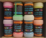 Glow Magic By Individuall Uv Textile And Fabric 8 20ML Paints. Fixed Price $12.00.