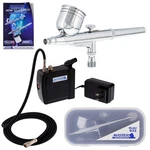 Master Gravity Airbrush Set & 16B Compressor Kit Dual-action Hobby Cake Art. Fixed Price $59.99.