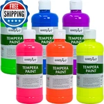 Handy Art Fluorescent Tempera Paint, 6 Set. Fixed Price $59.99.