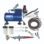 VL-100D Paasche Airbrush System: VL-3AS Set, D500SR Compressor & Cleaning Kit. Fixed Price $241.59.
