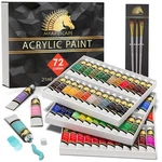 Myartscape Acrylic Paint Set, 72 Colors, X 0.71 Fl Oz (21 Ml)tubes With 3 .... Fixed Price $68.80.