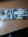 U.s. Art Supply Usa AB-KIT-12 Airbrush Paint Set With Cleaner & Thinner 12.... Fixed Price $39.00.