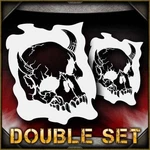 Skull 23B Airbrush Stencil Template Airsick. Fixed Price $14.99.