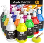 14 Colors Acrylic Set (10OZ/300ML), Large Bulk Kits Rich Pi. Fixed Price $55.13.