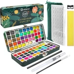 Artecho Watercolor Paint Set 100 Colors With Metallic Portable Box, Kit. Fixed Price $32.96.