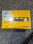 Winsor & Newton Galeria Acrylic Paint 6 X 2 Fl Oz Tube Set Brand. Fixed Price $39.99.